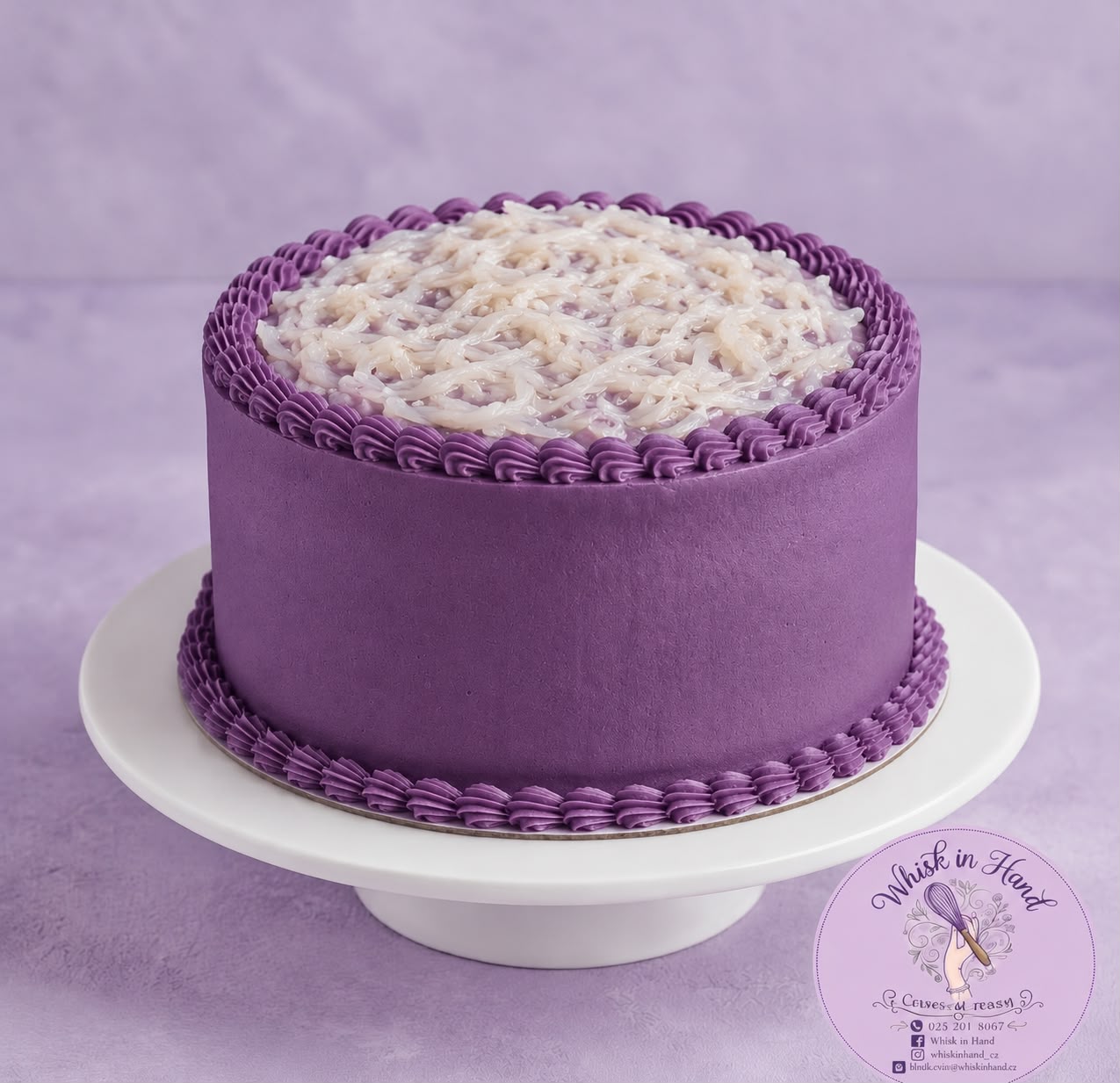 Ube Macapuno Cake