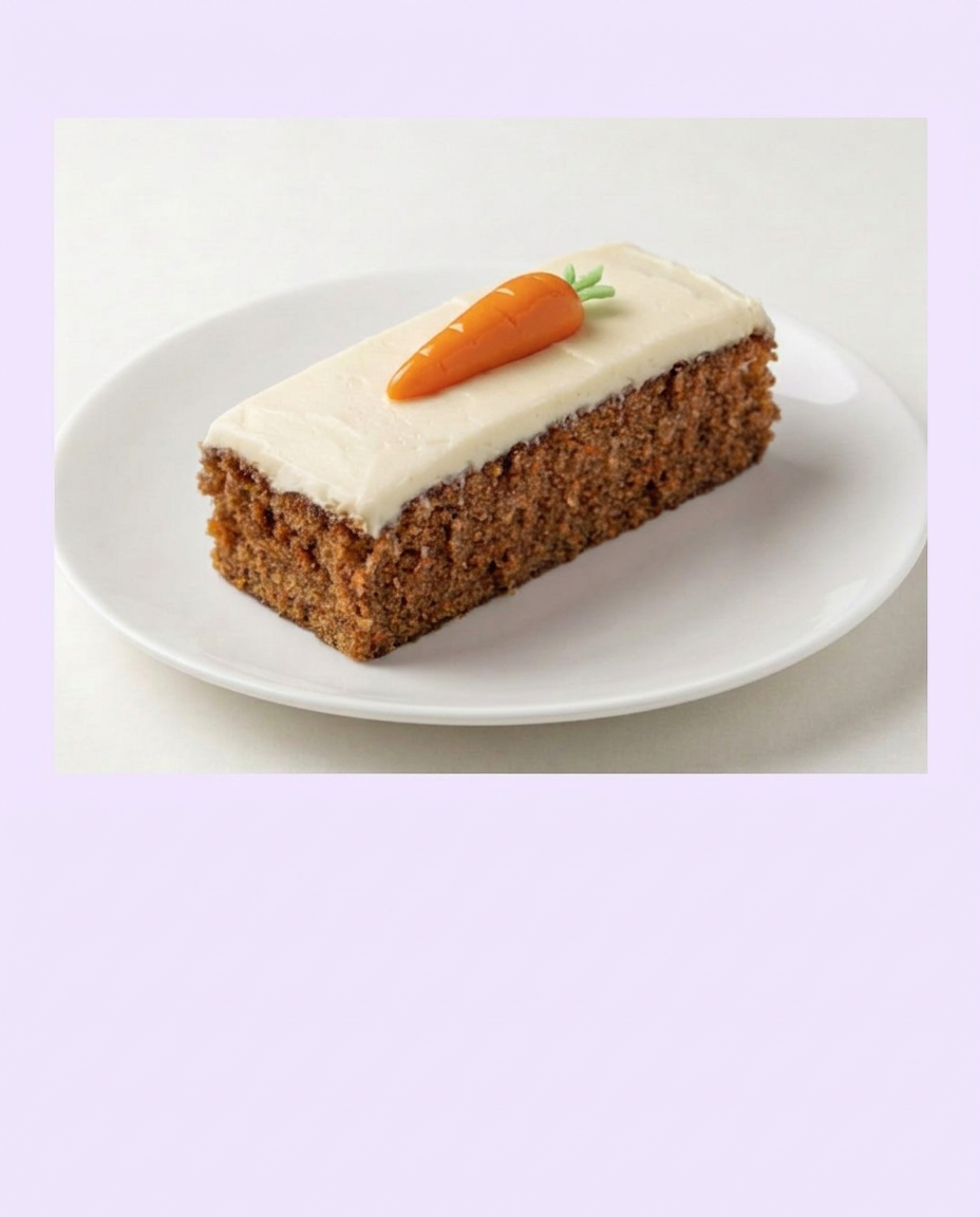 Carrot Cake Slice