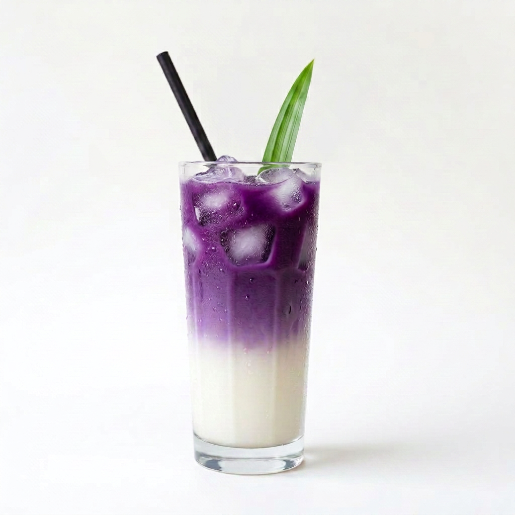 Iced Ube Latte