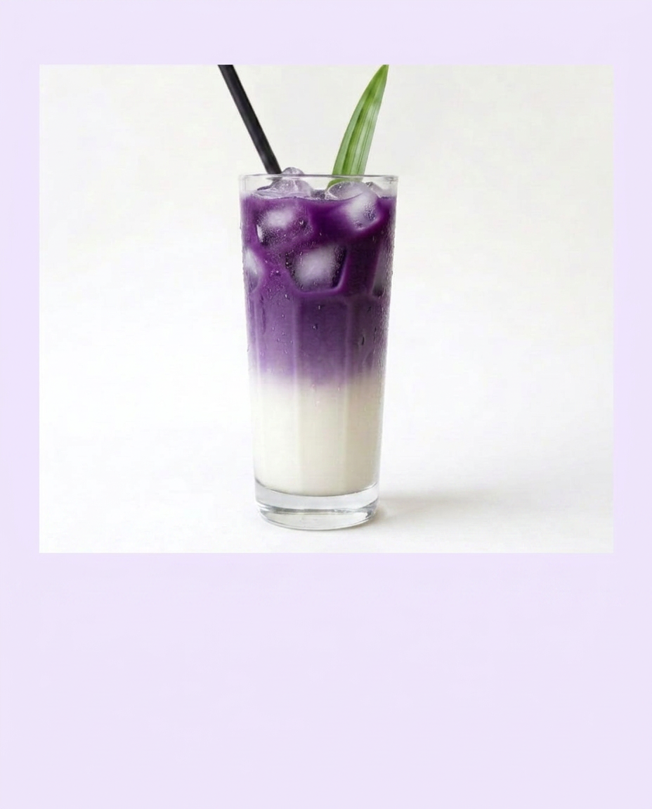 Iced Ube Latte